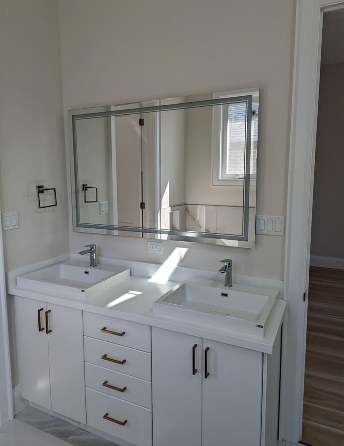 Double Sink Vanity Double sink vanity
